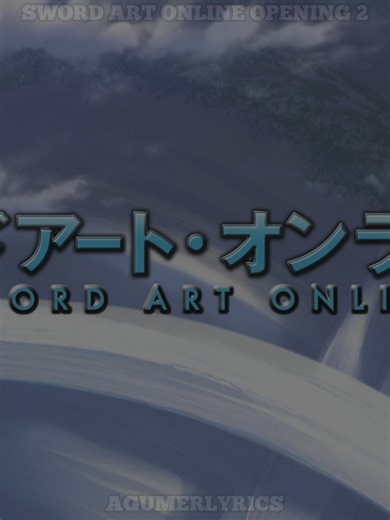SWORD ART ONLINE - Opening 2 (2012) El segundo opening de Sword Art Online no tuvo el mismo ruido que el primero, pero se ganó su lugar ⚔️ Más emotivo, más serio y con una vibra distinta De esos que no se saltean cuando ya estás metido en la historia Si lo viste, sabés lo que transmite #parati #sao #anime #opening #animefans #paratiiiiiiiiiiiiiiiiiiiiiiiiiiiiiii #subespañol #agumerlyrics