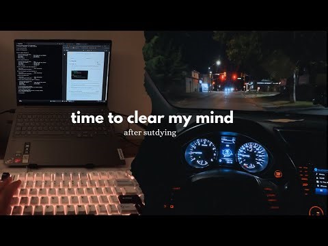 Clearing My Mind After a Long Study Session