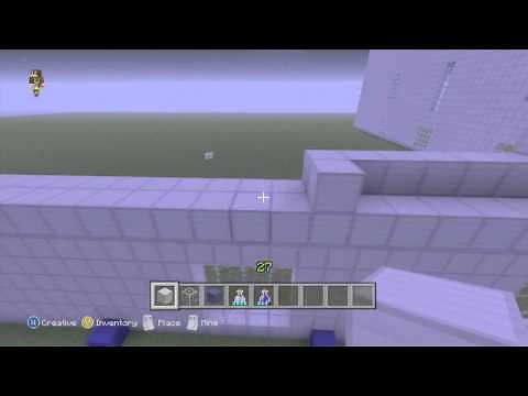 Minecraft Xbox 360 Edition: How to Build The White House Part 2