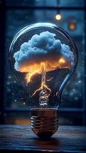 Light, Lamp, Energy. Free Stock Video