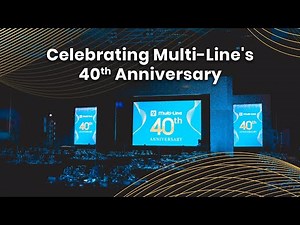 Celebrating Multi-Line's 40th Anniversary