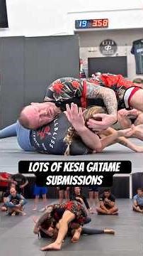 Lots of Kesa Gatame Submissions