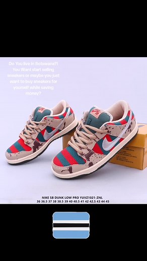 Order Sneakers from China to Botswana Efficiently