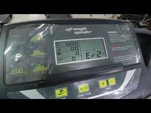 Error 2 ng Treadmill, ginawa ko.