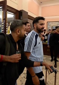 The entry of Rohit Sharma in the Team hotel, Raipur. 🔥 | Rohit Sharma Fan