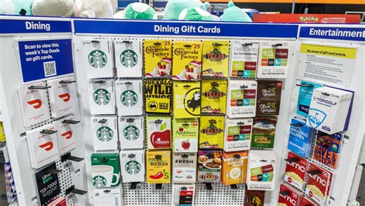 These gift cards can be sent instantly via email. Here’s how