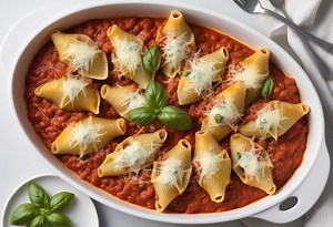 Chicken and Spinach Stuffed Shells