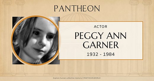 Peggy Ann Garner Biography | Pantheon