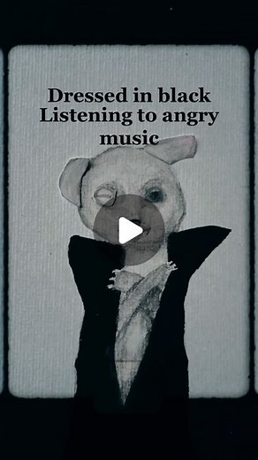 Yamako Iona K 大和子(ヤマコ) on Instagram: "#stopmotion #animation #illustration #movingart #sequentialart #bat #weasal #goths #batman #emo #rocker #musicneversleeps #vampires #metalhead #mosh #introverts #antisocial #rebels #anarchy"