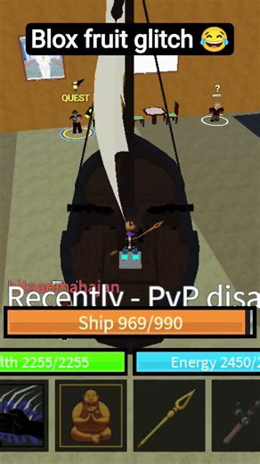 blox fruit glitch 😂😮 #roblox #bloxfruits