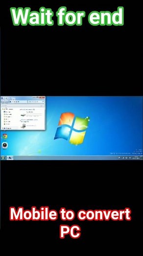 mobile to convert PC