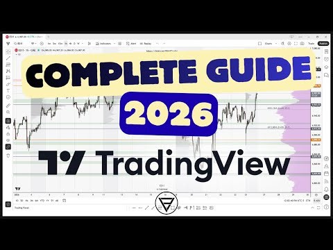 Complete TradingView Platform Guide 2026 - Every Button & Menu Explained