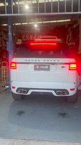 Range Rover svr after delete section install | Classic & Custom Exhaust Factory | Facebook