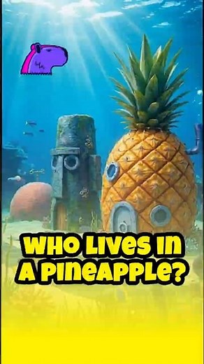 Visiting the REAL LIFE Bikini Bottom! 😱🍍 #SpongeBob