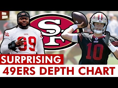San Francisco 49ers Release SURPRISE Depth Chart Before Preseason Week 1 vs. Broncos