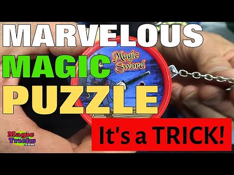 Marvelous Magic Sword Puzzle- Fascinating Optical Illusion- MagicTricks.com
