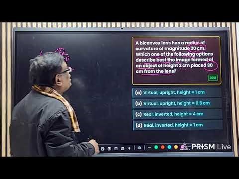CLASS 12 RAY OPTICS NUMERICALS MTG FINGERTIPS