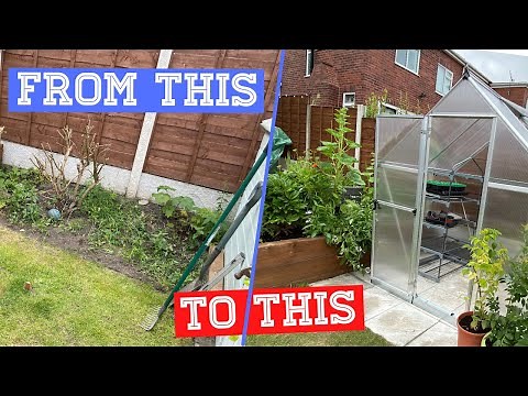 How to Build a Greenhouse Base From Paving Slabs - My Process Step By Step