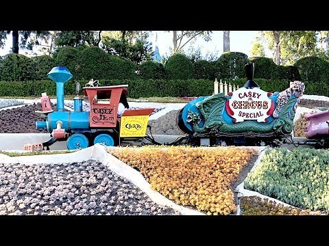 Casey Jr. Circus Train Full POV Ride Experience in Fantasyland, Disneyland 2018