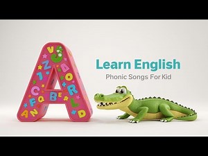 Learn English – A is for Alligator (with Actions!)| ABC Phonics & Fun for Kids| Smart Champs