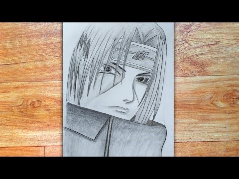 How to Draw Itachi Uchiha || Easy Anime Drawing for Beginners || The Royan Arts