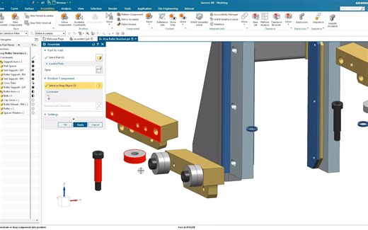 NX功能模块_装配_快速复制组件的新用法