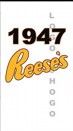 Reese's logo History #reeses #chocolate #candy #peanut #butter
