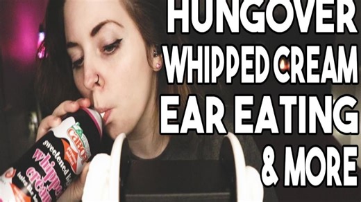 【dovey】奶油舔耳 | ASMR 宿醉会用鲜奶油吃掉你的耳朵😎（ 1080p · 30fps ）