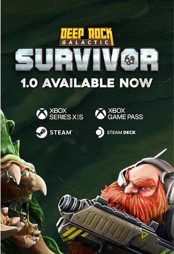 Deep Rock Galactic: Survivor 1.0 Launch Announcement