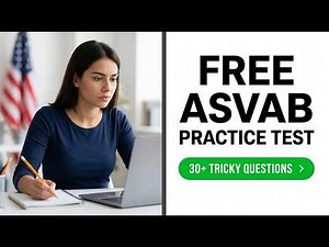 ASVAB in 2026 | Full Free Practice Test and High Score Study Secrets