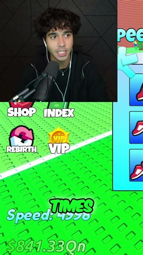 Roblox Speed Run: Hitting 5000 Speed & Leaderboard Domination! #shorts