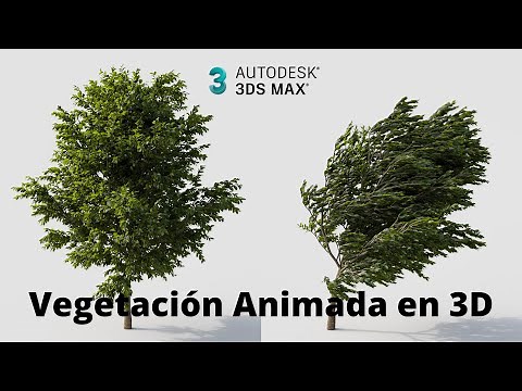 Vegetación animada en 3DS MAX y GrowFX