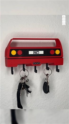 3D Printed F40 Key Hanger