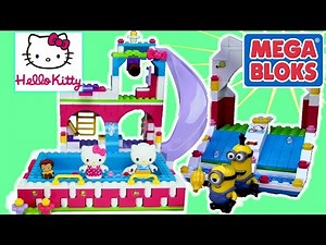 Hello Kitty Mega Bloks Water Park Toy Building Set For Kids