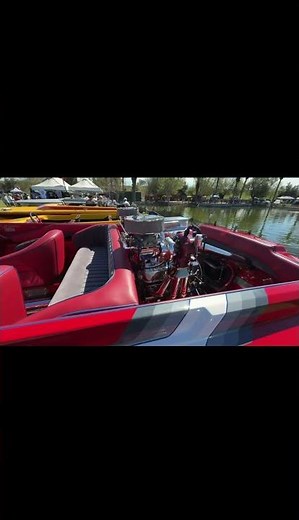 Another awesome Hallett Vector with a twin turbo Big Block! #hallettvector #vdrive #classicvdrives
