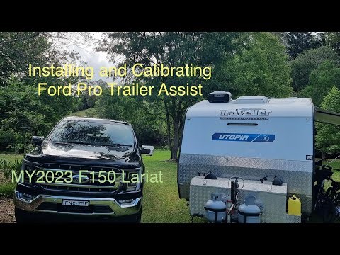 Ford F150 Pro Trailer Backup Assist. Instal and Calibration on 2023 F150 Lariat