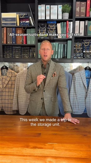 11 reactions · 12 comments | As seasons change, so should your suits!...