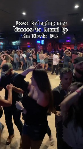 Learn the Barn Dance at Round Up in Davie!