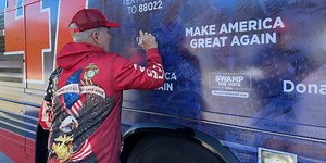 ‘Team Trump Bus Tour’ travels across ENC ahead of general election