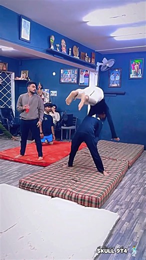 Jump Flip School Dance Training 🔥🤸 #dancetraining #powerdance #viralshort