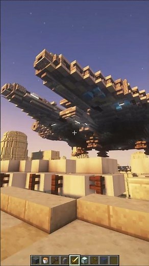Epic Star Wars Mos Eisley Minecraft City build showcase #minecraft #minecraftshorts #gaming