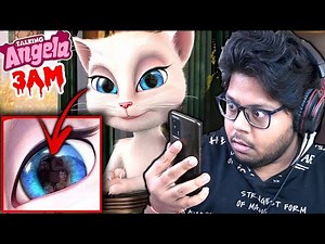 Do NOT talk to ANGELA at 3 AM challenge !! *she replied* 😱