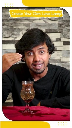 Lava Lamp Experiment | DIY Science Experiments | Chitti