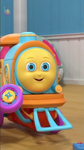 Ten Little Numbers #shorts #nurseryrhymes #huffypuffytrain #kindergarten #kidssongs #trending