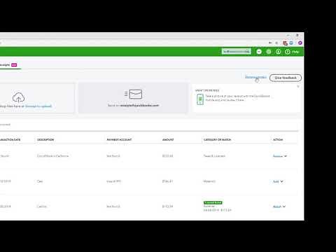 New QuickBooks Online Receipts Feature