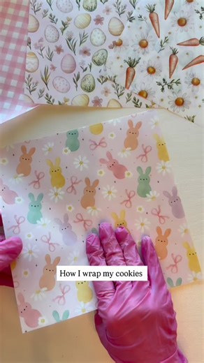 Easter Collection is LIVE!!! Please comments “wraps” if you need the link to all of the cute papers! Or you can go to this link: https://thepinkcrumbb.shop/collections/easter-collection These are greaseproof and food safe 🥰🥰 Collection also includes new stickers, treat bags, bread bags, and bakery boxes. Hope you are having a wonderful day! | The Pink Crumbb