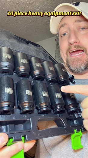 🔧 When the bolt says “I’m not moving” — these say “watch me.” This 1/2” Drive Deep 6-Point Impact Socket Set is forged from Cr-Mo steel, built for real torque, real jobs, and real stubborn axle nuts. ✔️ Deep sockets for hard-to-reach fasteners ✔️ 6-point grip so you don’t round off your sanity ✔️ High-visibility markings (because squinting is not a skill) ✔️ Corrosion & rust resistant — tough tools for tough days Perfect for mechanics, DIYers, and anyone tired of cheap sockets tapping out early