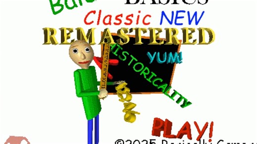 [Baldi's Basics Mod] Baldi's Basics Classic New Remastered Class Sytle 通关