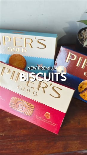 New Premium Biscuits launched by @ebm_pakistan. The name of the new product is @pipersgoldofficial. Here is the price point, packaging, unboxing and tasting of their three new flavours. #foodonplanet #foodcritique #pipersgold #ebmpakistan #cookies | Food on Planet