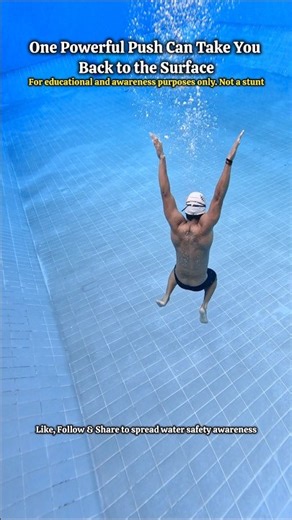 Safety Tips for Deep Water 🏊 - Swimming Tips for Beginners #swimming #swimmingtips #deepwater